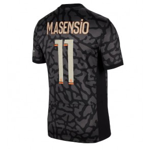 Lacne Muži Futbalové dres Paris Saint-Germain Marco Asensio #11 2023-24 Krátky Rukáv - Tretina